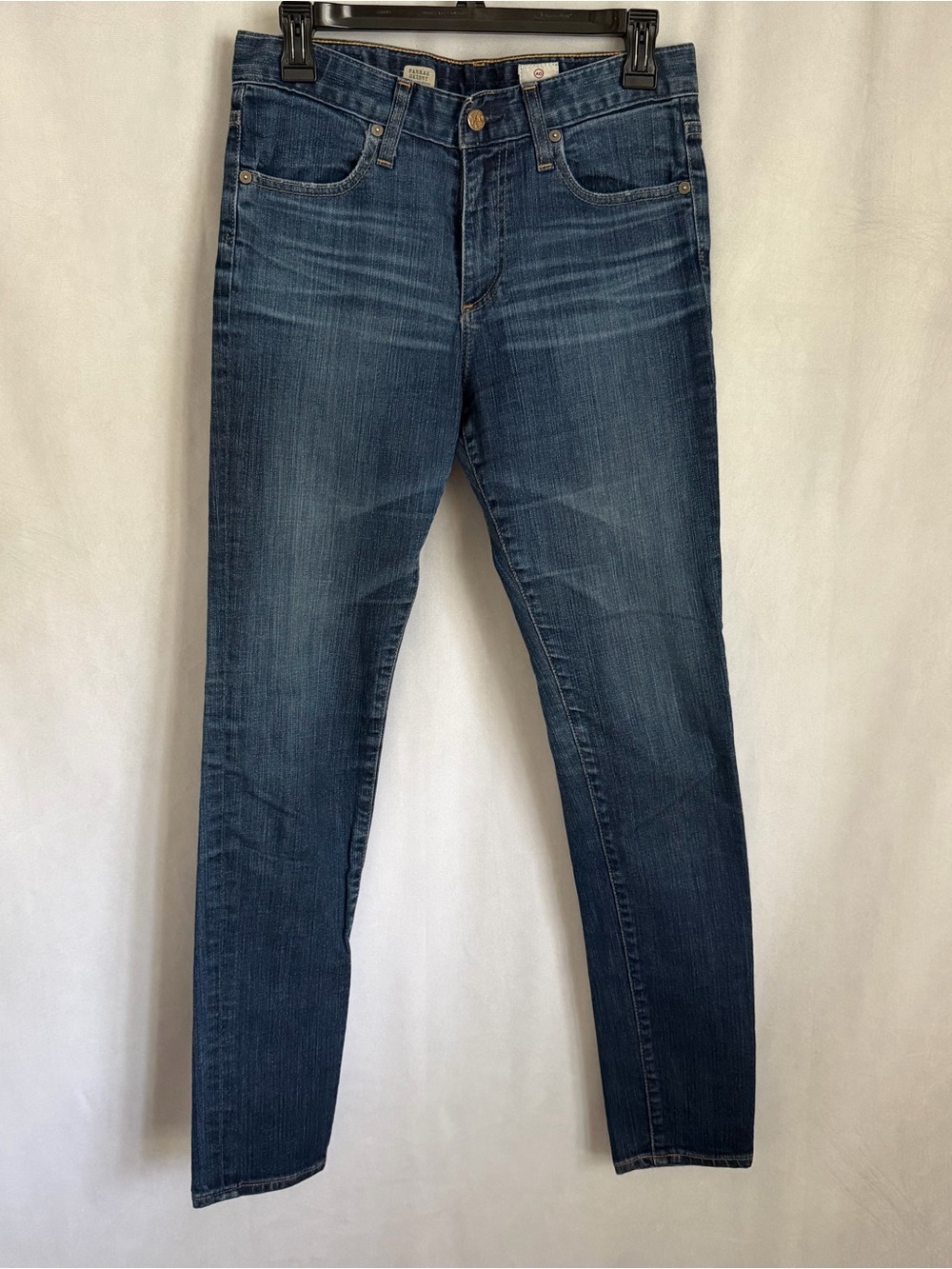 AG Adriano Goldschmied Farrah Skinny Jeans Womens 28R Blue Stretch Denim